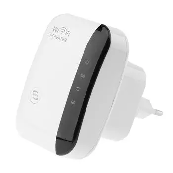 Беспроводной повторитель Wi-Fi 300 Мбит/с, маршрутизатор точки доступа, усилитель сигнала, расширитель диапазона, вилка стандарта ЕС/США