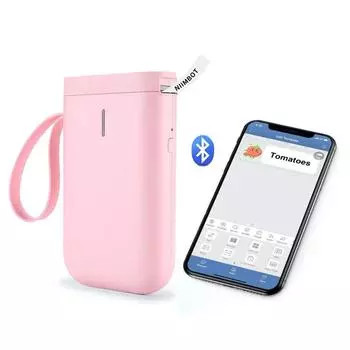 Беспроводной принтер, карманный принтер для этикеток D11, портативный термопринтер BT, цена, наклейка, быстрая печатная машина для дома и офиса Pink Printer