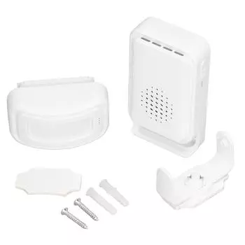 Беспроводной приветственный дверной звонок с датчиком движения, дверной звонок с инфракрасным датчиком, охранная сигнализация 5 В, микро США