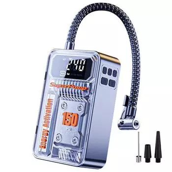 Беспроводной/проводной автомобильный воздушный компрессор 4000 мАч электрический воздушный насос для накачивания шин механический промышленный автомобильный насос для накачивания шин