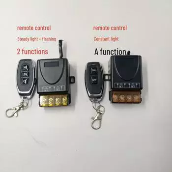 Беспроводной пульт дистанционного управления 12/24/48 В для интеллектуального водяного насоса постоянного тока и реле отключения аккумулятора автомобиля constantly on