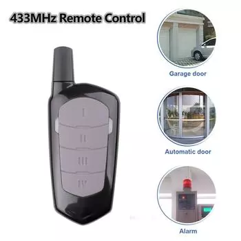 Беспроводной пульт дистанционного управления 433,92 МГц, 4 ключа, открыватель гаражных ворот, Дубликатор, копия кода пульта дистанционного управления 1 pcs