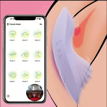 Беспроводной пульт дистанционного управления APP Control Вибратор точки G Женские трусики Стимулятор клитора Взрослый секс-машина Магазин Женская клиторальная мачта
