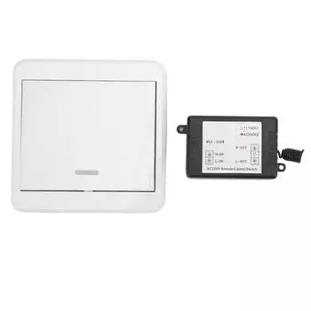 Беспроводной пульт дистанционного управления DC 12 В с реле 220 В для домашнего контроллера и освещения доступа