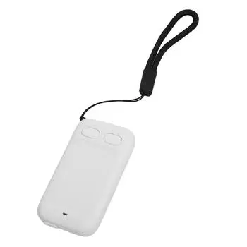 Беспроводной пульт дистанционного управления для прокрутки страниц для приложения Kindle Bluetooth Беспроводная камера Видео белый