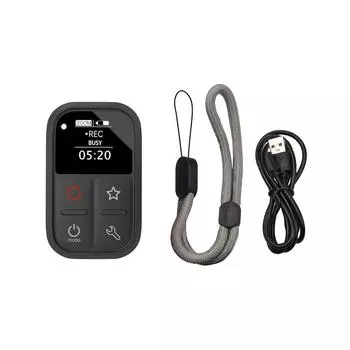 Беспроводной пульт дистанционного управления камерой YOCTOP YSG05S для фото и видео, фокусировка и зум, расстояние управления 15 м чёрный