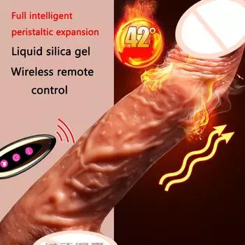 Беспроводной пульт дистанционного управления, Отопление, Внешняя торговля, телескопические перистальтические пенисы, женская техника для мастурбации, товары для взрослых STYLE 1