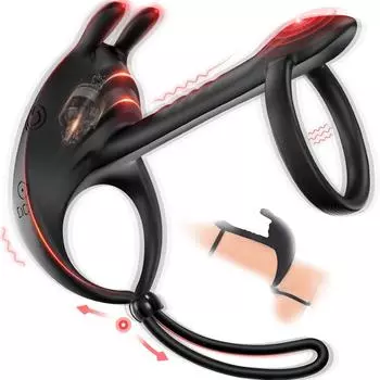 Беспроводной пульт дистанционного управления силиконовое кольцо для пениса перезаряжаемый вибрирующий тренажер для пениса для мужчин выносливость упражнения и удовольствие для взрослых