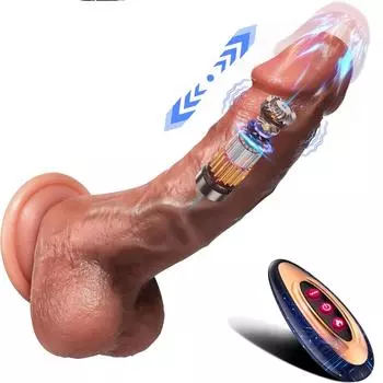 Беспроводной пульт дистанционного управления силиконовый толкающий вибратор 18 режимов нагрева массажер для взрослых двойная стимуляция эргономичный дизайн для пар водонепроницаемый