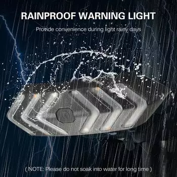 Беспроводной пульт дистанционного управления, светильник для шлема, перезаряжаемый через USB, светильник для шлема с дистанционным управлением, водонепроницаемый велосипедный шлем Type D