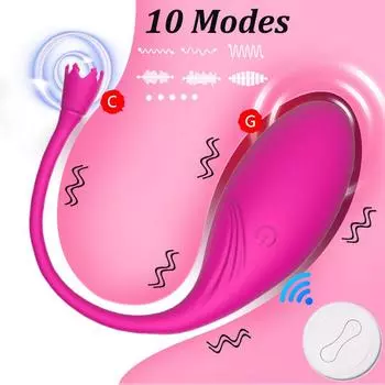Беспроводной пульт дистанционного управления, вибрирующее яйцо для плотных упражнений, 10 скоростей, вибратор для точки G, клитор, шарик для женщин, вагинальная стимуляция, секс-игрушки для взрослых