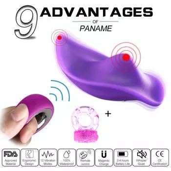 Беспроводной пульт дистанционного управления, вибрирующие трусики-вибраторы, игрушки для пар женщин