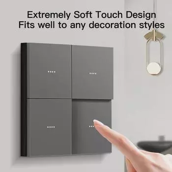 Беспроводной пульт дистанционного управления Zigbee Tuya Smart с интеграцией Alexa и Google Voice