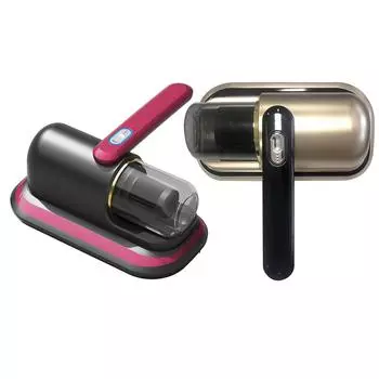 Беспроводной пылесос для кровати 8000pa УФ-C для удаления клещей Бытовая техника для уборки красный