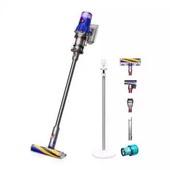 Беспроводной пылесос Dyson Dyson V12 Detect Slim Fluffy Plus Stick Handy Cleaner Cyclone Charger Stand (SV20 FF HEPA A) [Эксклюзивно для .co.jp] [Las