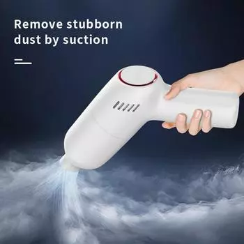 Беспроводной пылесос LEIBOO двойного назначения для дома и автомобиля. Высокомощный мощный бытовой пылесос для портативной уборки. чёрный