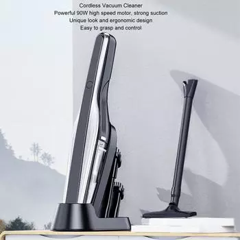 Беспроводной пылесос от 100 В до 240 В, высокая мощность, сильное всасывание, легкая очистка, портативный портативный пылесос для автомобиля, вилка стандарта США