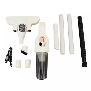 Беспроводной пылесос ручной, мощная всасывающая щетка, вращающаяся на 270°, моющийся фильтр 10000 ПА