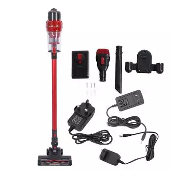 Беспроводной пылесос Ручной пылесос мощностью 120 Вт для домашнего автомобиля Время работы до 55 минут f US Plug