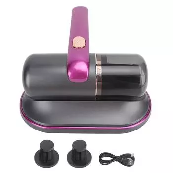 Беспроводной пылесос с мощностью всасывания 10 кПа, малошумный ручной пылесос с 2 моющимися фильтрами