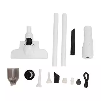 Беспроводной пылесос Stick 120 Вт, высокая мощность, портативный, 10 кПа, перезаряжаемый пылесос для мытья полов