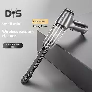 Беспроводной ручной автомобильный пылесос с бесщеточным двигателем, мощное всасывание, низкий уровень шума, многофункциональный автомобильный пылесос B