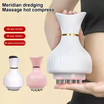 Беспроводной ручной массажер для ног, 9 режимов, регулируемый, низкий уровень шума, автоматическое отключение, перезаряжаемый, беспроводной