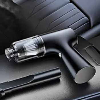 Беспроводной ручной пылесос 4000 Па беспроводной ручной автомобильный пылесос с сильной силой всасывания перезаряжаемый ручной пылесос чёрный