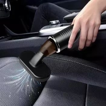 Беспроводной ручной пылесос 9000PA, мощный ручной пылесос, легкий пылесос, перезаряжаемый пылесос для ковров белый