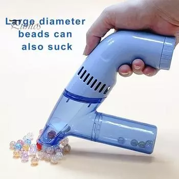 Беспроводной ручной пылесос Мощная очистка Мини-размер Настольный универсальный портативный пылесос для домашнего автомобиля синий