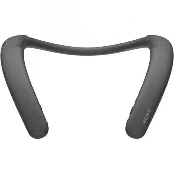 Беспроводной шейный динамик Sony SRS-NB10: Беспроводной шейный динамик. Оснащен двумя высокопроизводительными микрофонами для использования в удаленной работе. Водонепроницаемый.