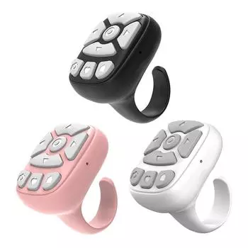 Беспроводной синий зуб, медиа-кнопка, пульт дистанционного управления, автомобиль, мотоцикл, велосипед, руль, MP3, воспроизведение музыки для IOS, Android, телефона, планшета чёрный