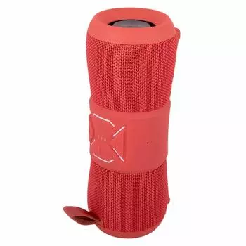 Беспроводной стереодинамик Owltech Bluetooth, водонепроницаемый, IP67, двойной пассивный излучатель, 20 часов непрерывного воспроизведения, красный, версия 4.2 / / OWL-BTSP06-RE