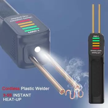 Беспроводной сварочный аппарат для ремонта бампера автомобиля, сварочный аппарат с аккумулятором 2500 мАч, горячий степлер, USB-перезаряжаемый сварочный пистолет для пластика
