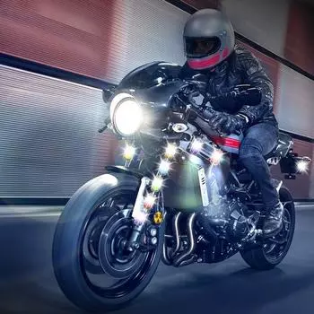 Беспроводной светодиодный дрон-стробоскоп для мотоцикла, автомобиля, велосипеда, 2.4G, дистанционное управление, вспышка, сигнальная лампа, мигание в течение 26 часов