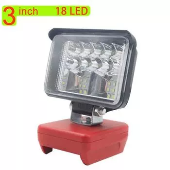 Беспроводной светодиодный рабочий фонарь 2800LM 54W для аккумулятора Milwaukee Cordless M18 18V 20V