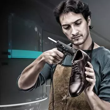 Беспроводной термоклеевой пистолет 3,6 В 40 Вт, инструмент для термоклея, USB-перезаряжаемый инструмент для нагрева, инструмент для ремонта своими руками чёрный