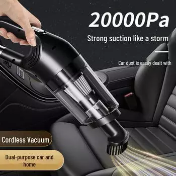 Беспроводной трансграничный автомобильный и домашний пылесос: Мощный ручной пылесос с сильным всасыванием
