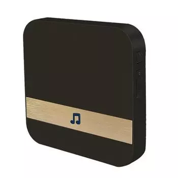 Беспроводной умный видео дверной звонок, домашняя безопасность, Wi-Fi, приветственный звонок, внутренний приемник EU Plug белый