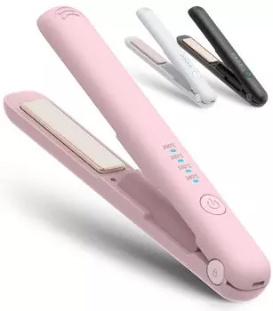 Беспроводной утюжок для волос 2WAY Hair Professional 3200 мАч Большая регулировка температуры от до Автоматическое питание Легко в подарок MONUSO Iron, Curl/Plug Iron, 19 мм,