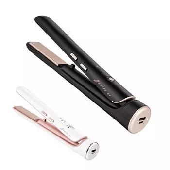 Беспроводной утюжок для волос с мобильным аккумулятором 5200 мАч большой, может использоваться около 1 недели на одной заморской большой площади короткое утро керамический растительное масло отрицательный