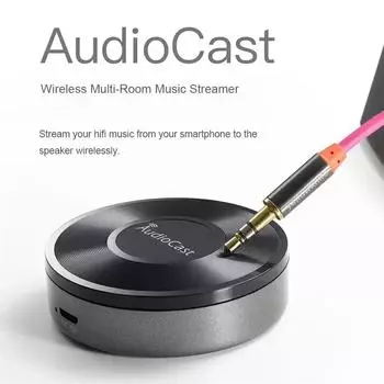 Беспроводной Wi-Fi музыкальный аудиостример приемник Audiocast ieast play M5 DLNA для Airplay аудио музыкальный адаптер многокомнатные потоки