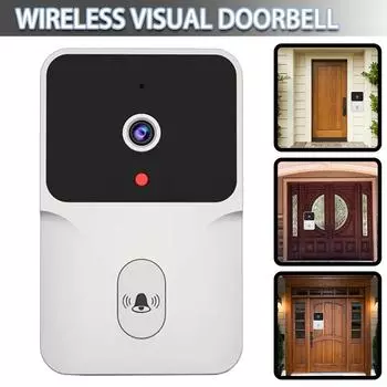 Беспроводной видеодомофон Kell, интеллектуальный визуальный дверной звонок, домашний домофон, ночное видение