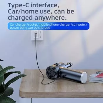 Беспроводной воздушный пылесос 50000 об/мин Пылесос USB сжатый воздуходувка для очистки компьютера ноутбука клавиатуры камеры автомобиля