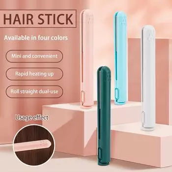 Беспроводной выпрямитель для волос для студентов, USB-портативная плойка, общежитие, беспроводной выпрямитель для волос One Size