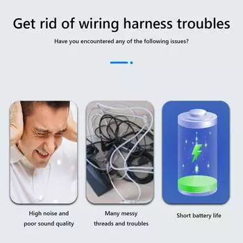 Беспроводной звукосниматель для электрогитары 2,4 ГГц, оригинальный звук, беспроводной аудиопередатчик, максимальная передача 30 м, регулируемая для бас-гитары синий
