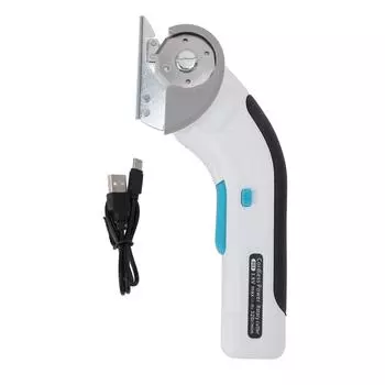 Беспроводные электрические ножницы для ткани, кожи, ковров, картона, резак с предохранительным замком 3,6 В