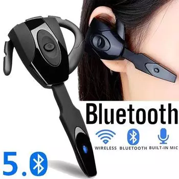 Беспроводные Bluetooth 5.0 Бизнес-наушники Басовые стерео беспроводные наушники с длительным режимом ожидания Bluetooth-гарнитуры для вождения Спортивные наушники с микрофоном