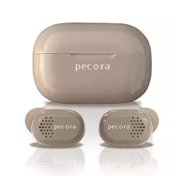 Беспроводные Bluetooth Длинные 6 Спортивные Полностью Беспроводные Одни Дешевые Наушники Pecora, 5.3, Время работы, Часы, Милые, Стильные, Популярные, Наушники, Bluetooth, бежевый