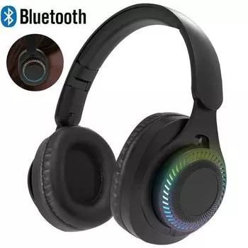 Беспроводные Bluetooth-наушники HI-FI со звуком, наушники-вкладыши Gamer Heaset, стереонаушники с RGB подсветкой, игровые наушники для ПК, ноутбука